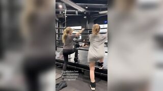 Working out with Sarah - Sabrina Carpenter