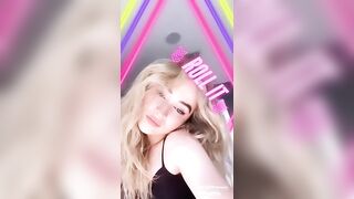 Still promoting Work It - Sabrina Carpenter