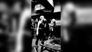 work out & in sync with Sarah - Sabrina Carpenter