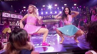 Sarah dancing on stage - Sarah Hyland