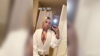 Bathroom mirror - Sarah Snyder