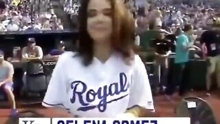 Big Slick Celebrity Weekend Softball Introduction - Selena Gomez
