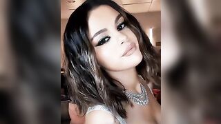 Cum all over her face. - Selena Gomez
