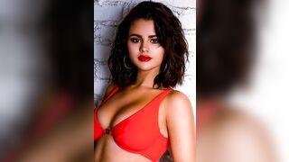 The lady in red - Selena Gomez