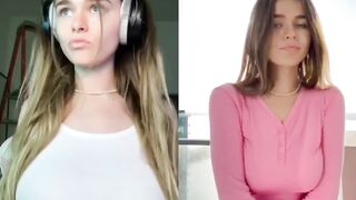 Tiktik Vs RealLife - Plow Cams with Bouncy Tits