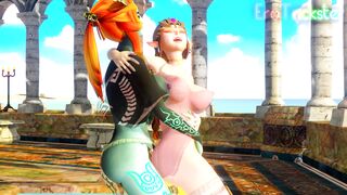 Zelda bouncing on Midna (EroTrickster) [Zelda] - SFM