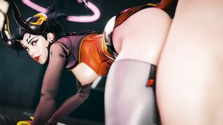 Devil Mercy gets fucked doggystyle (Soba) [Overwatch]