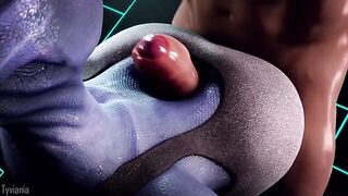 Liara Amazing Titty Fuck (Tyviania) [Mass Effect] - SFM