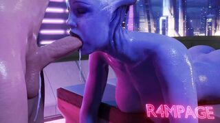 Liara Sloppy Blowjob (R4mpage) [Mass Effect] - SFM