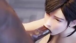 Tifa Lockhart BBC Blowjob (Setarcos04) [Final Fantasy 7] - SFM