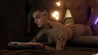 Judy Alvarez is good at multitasking (Puggy) [Cyberpunk 2077] - SFM