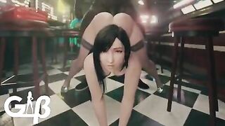 Tifa Working At A Diner (Long Hair) (GeneralButch) [Final Fantasy 7] - SFM