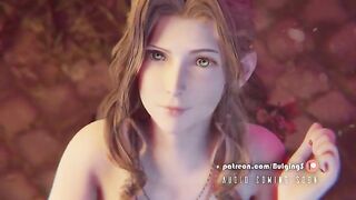 Aerith Handjob Facial (BulgingS) [Final Fantasy 7]