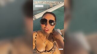 Nargis Fakhri Mammoth Boobs in Bikini