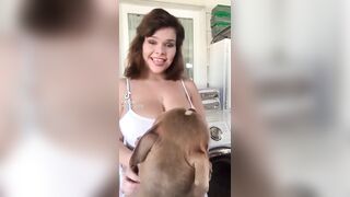 Doggo had the same idea I did. - Aggressive sex